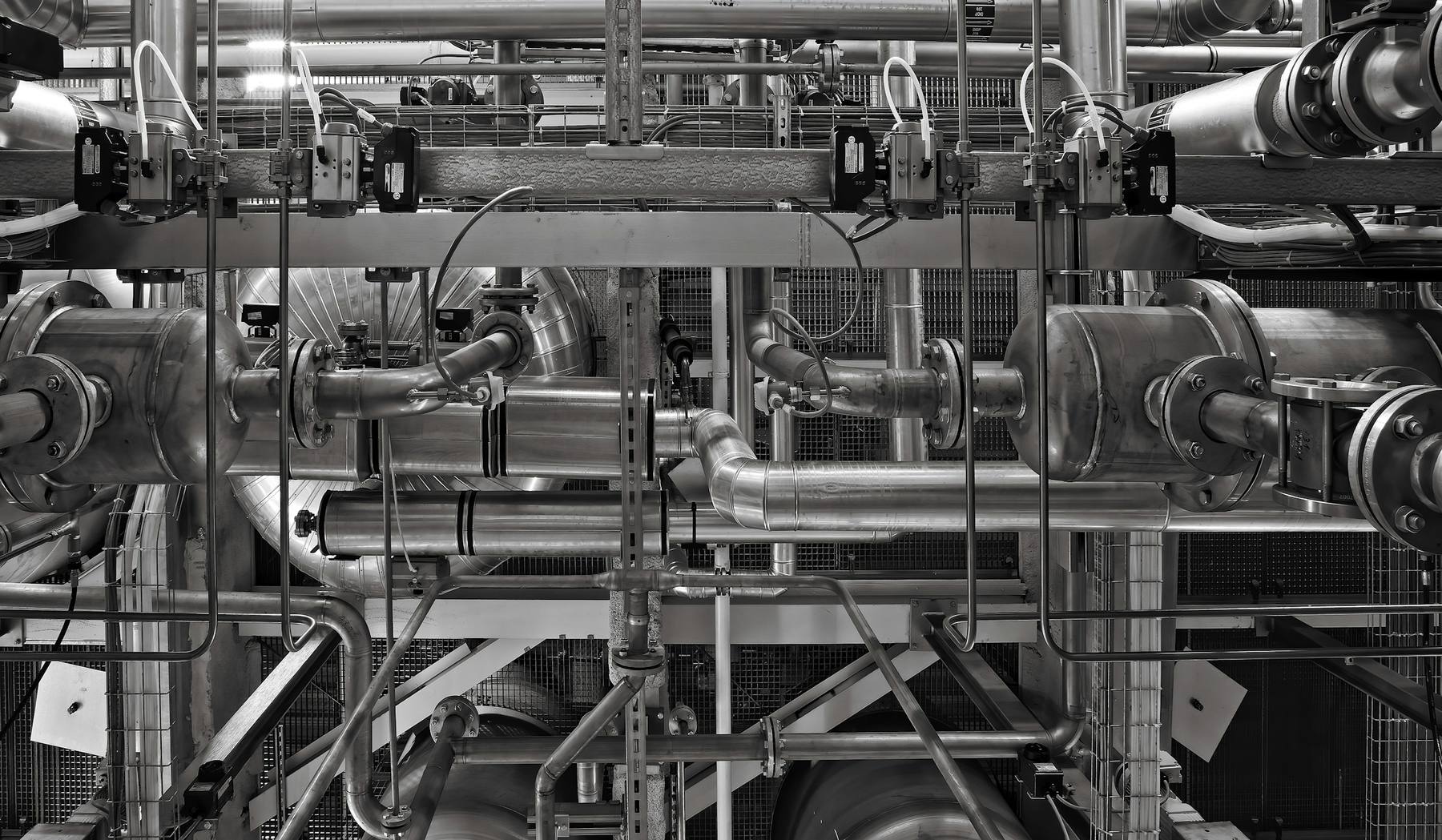 Process piping and plant detail
